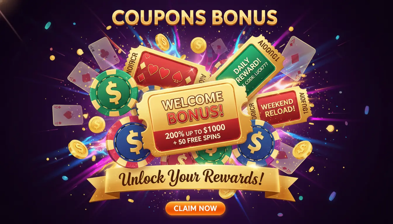 Bonus Blitz casino coupons